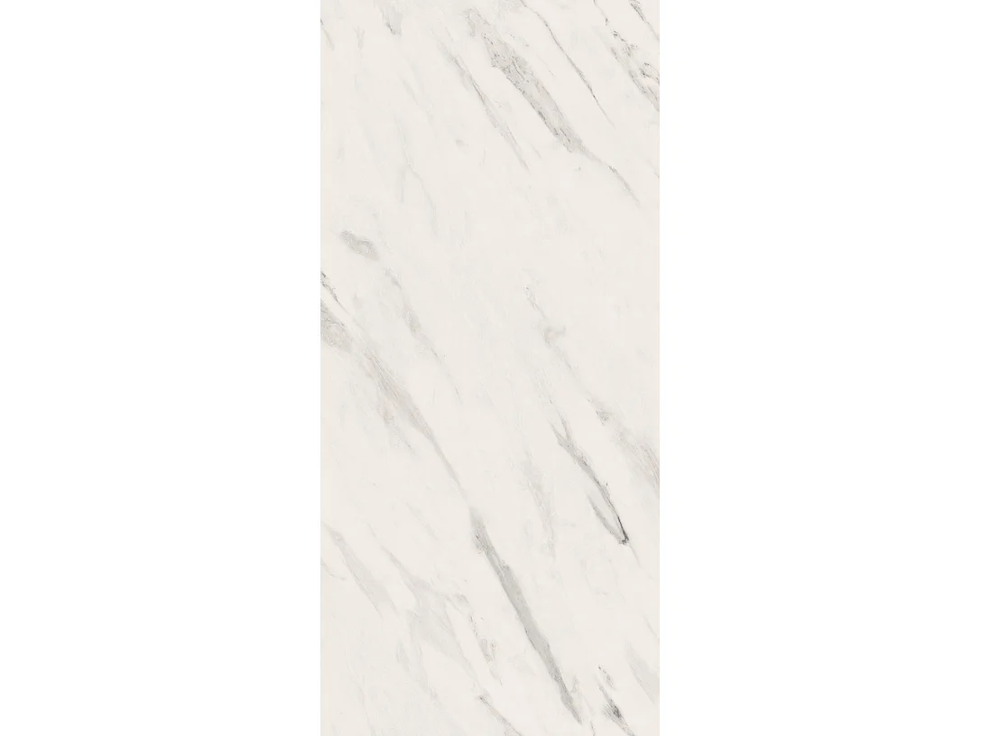 Table à Manger Carrée Extensible Quadro 100-200 cm - Table de Salle à Manger Industrielle avec Pieds Blancs pour 4-8 Personnes - Style Loft - Marbre Blanc