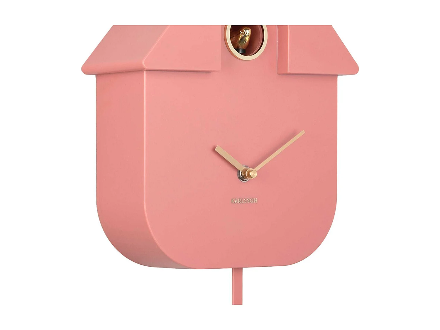 Horloge murale en ABS Modern Cuckoo Oro