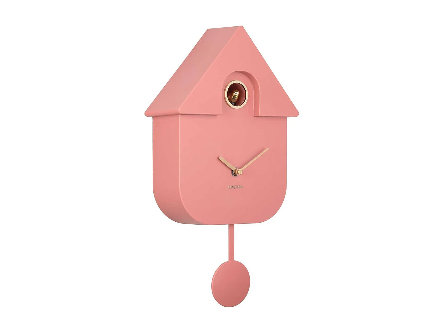 Horloge murale en ABS Modern Cuckoo Oro