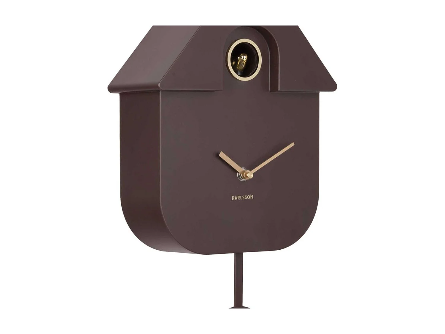 Horloge murale en ABS Modern Cuckoo Oro