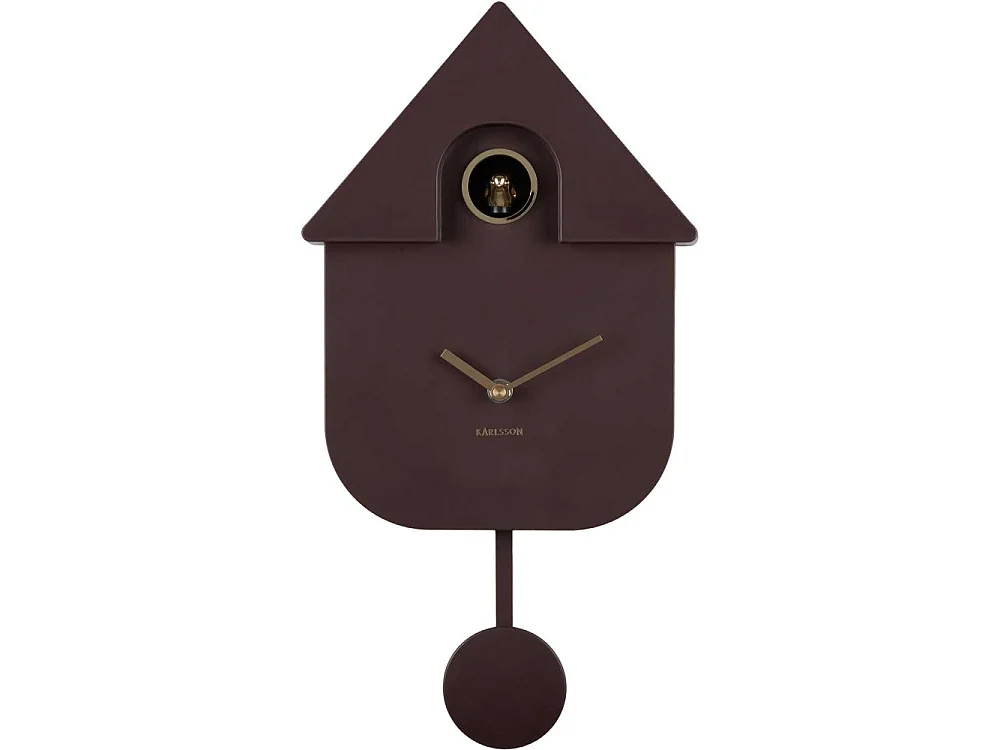 Horloge murale en ABS Modern Cuckoo Oro