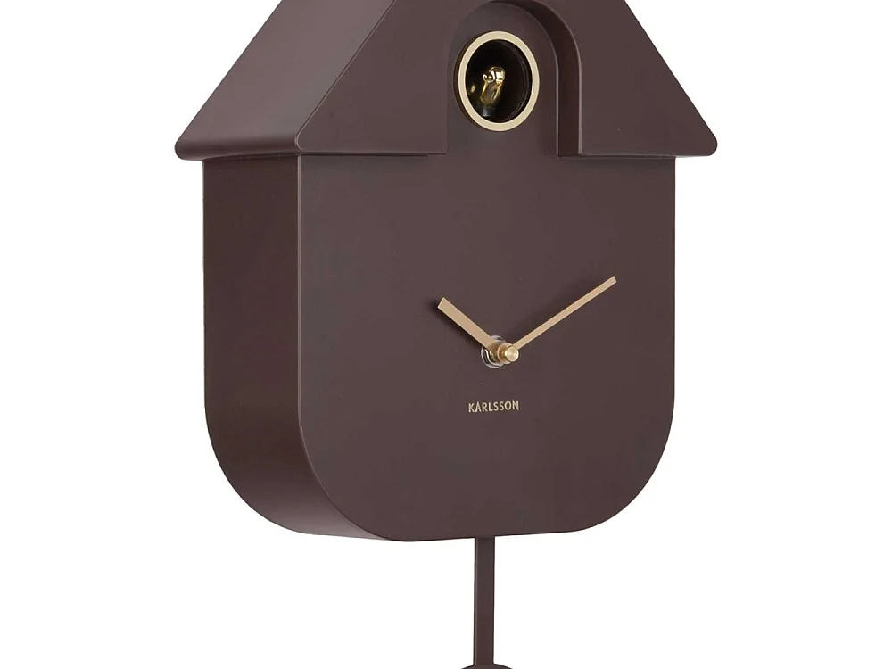Horloge murale en ABS Modern Cuckoo Oro