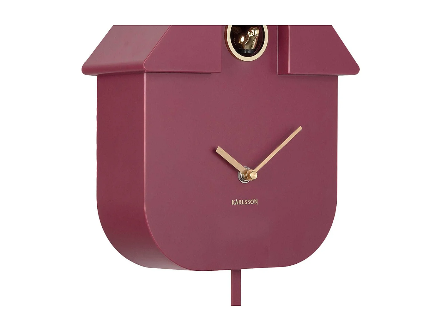 Horloge murale en ABS Modern Cuckoo Oro