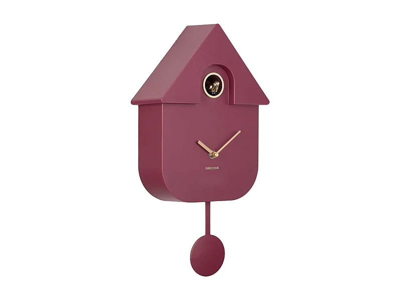 Horloge murale en ABS Modern Cuckoo Oro