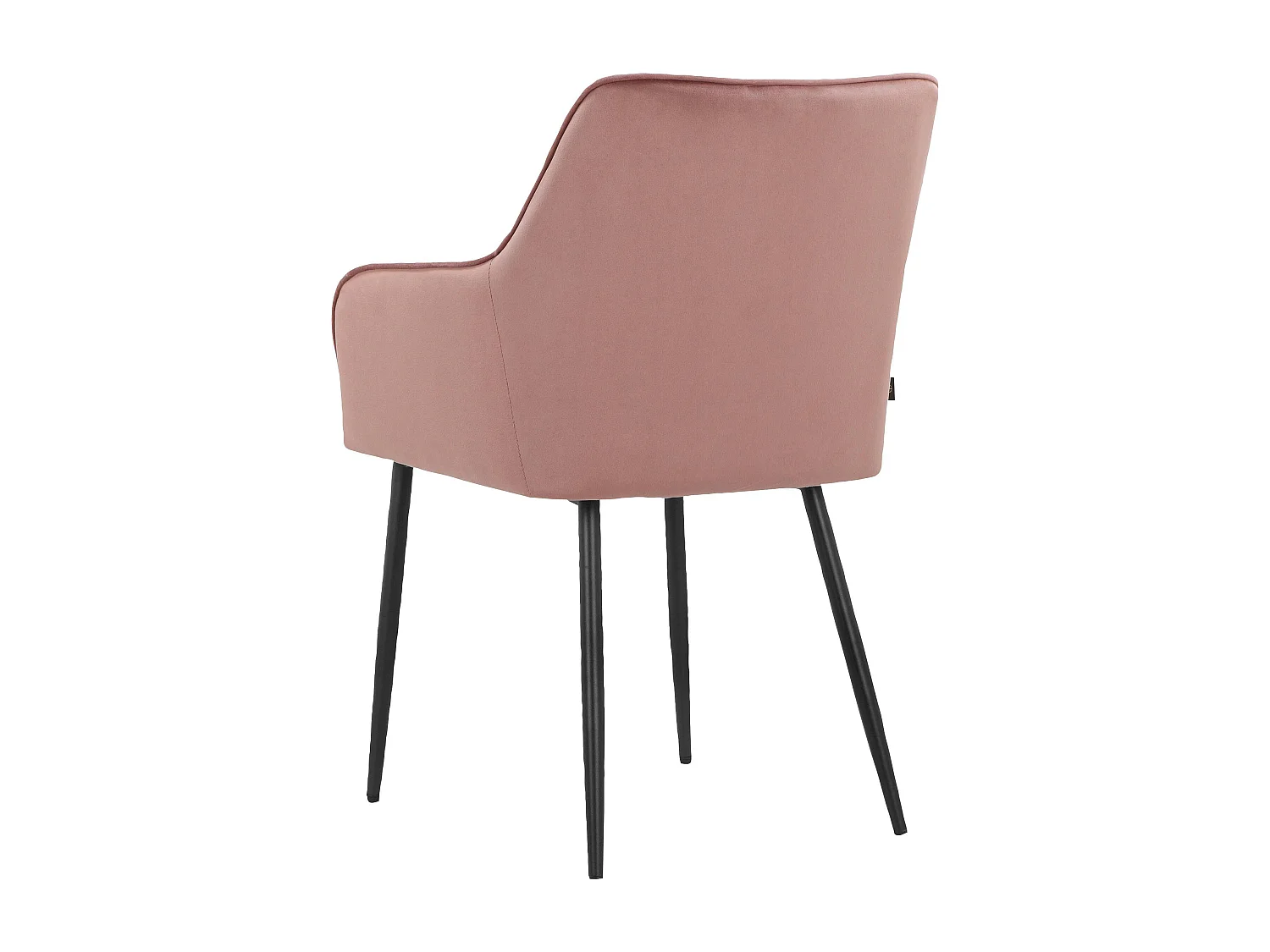 Elvira|Lot de 2 fauteuil en velours rose