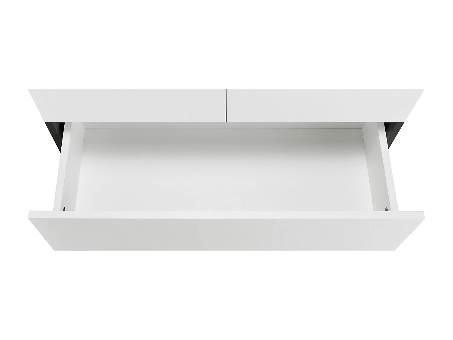 Wisla  | Meuble de salle de bain avec 4 portes 1 tiroir en blanc anthracite