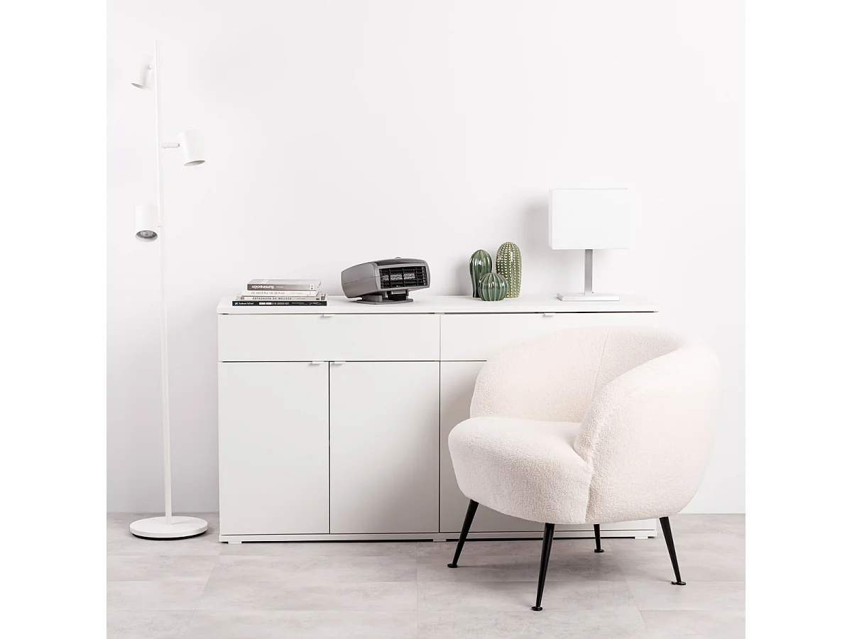 Calefactor ventilador Taurus CA2400 2400W 2 intensidades 24m² negro