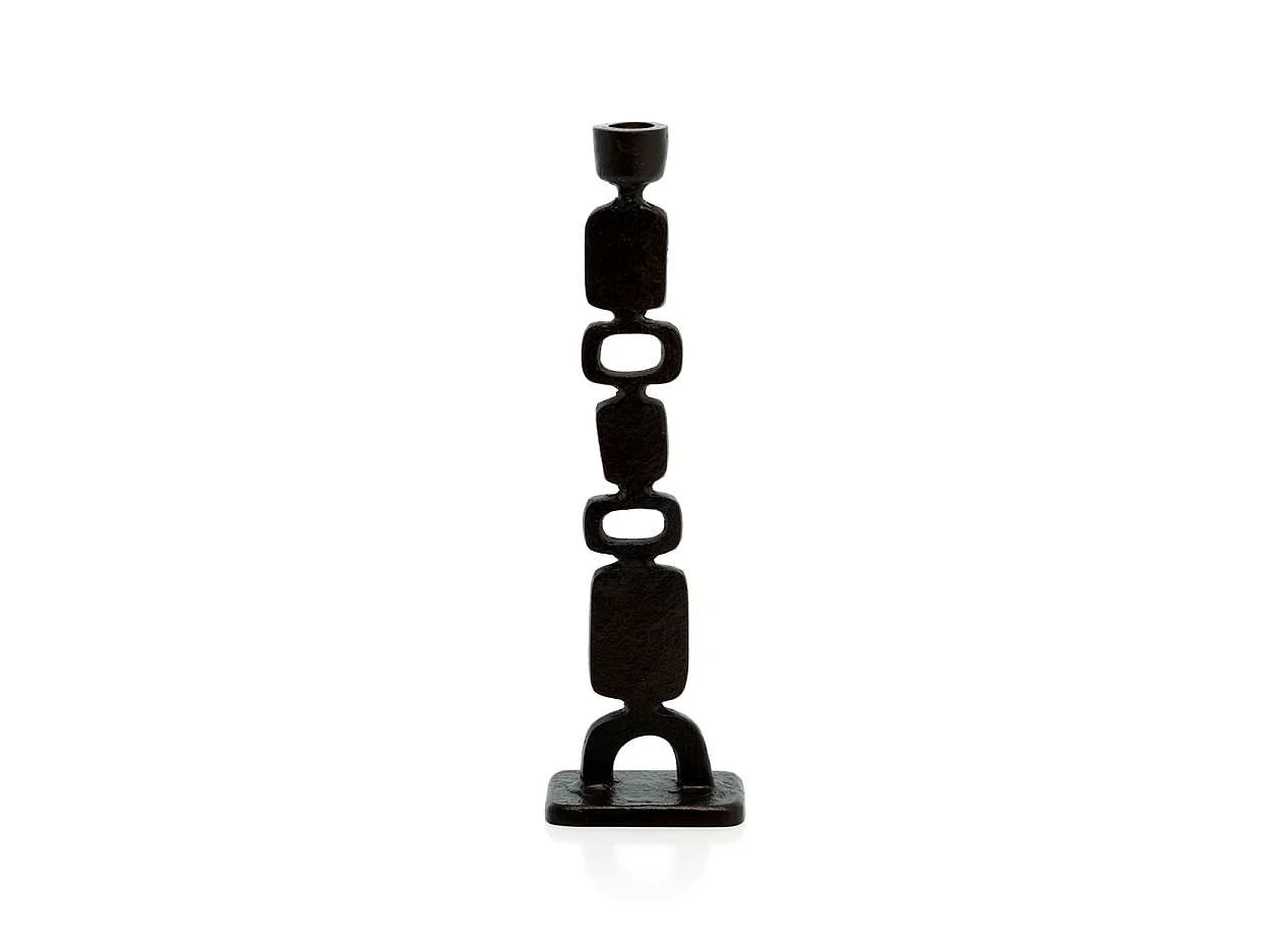 The Totemo Candle Holder - Black - L