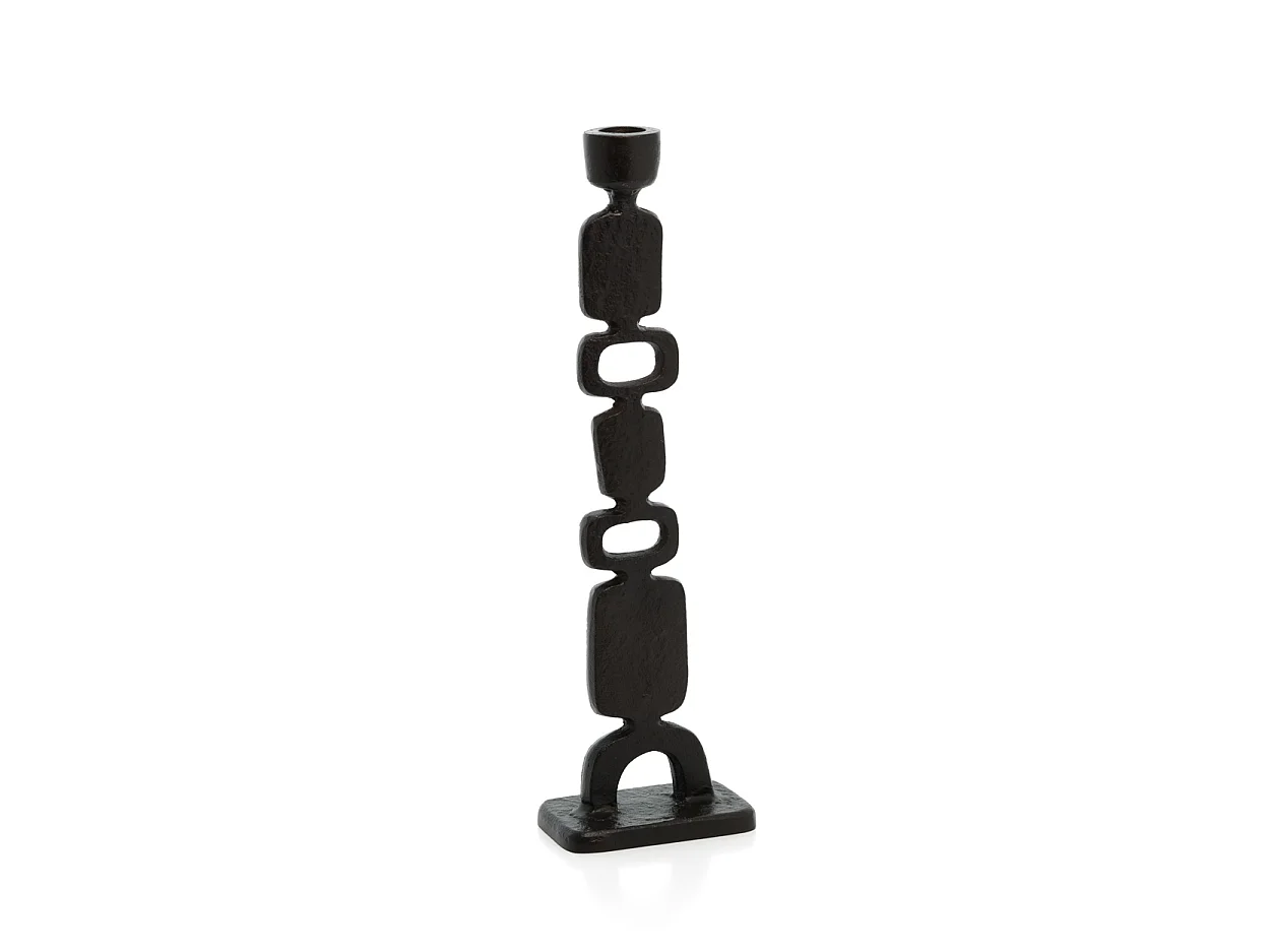 The Totemo Candle Holder - Black - L