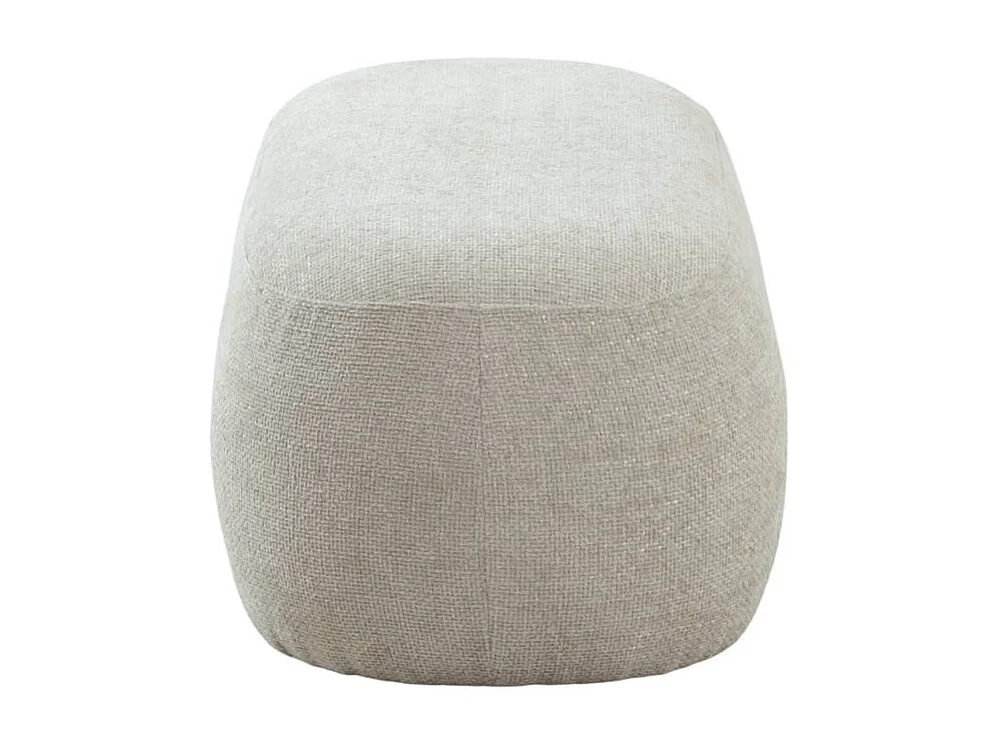 Banc en tissu écru Lola