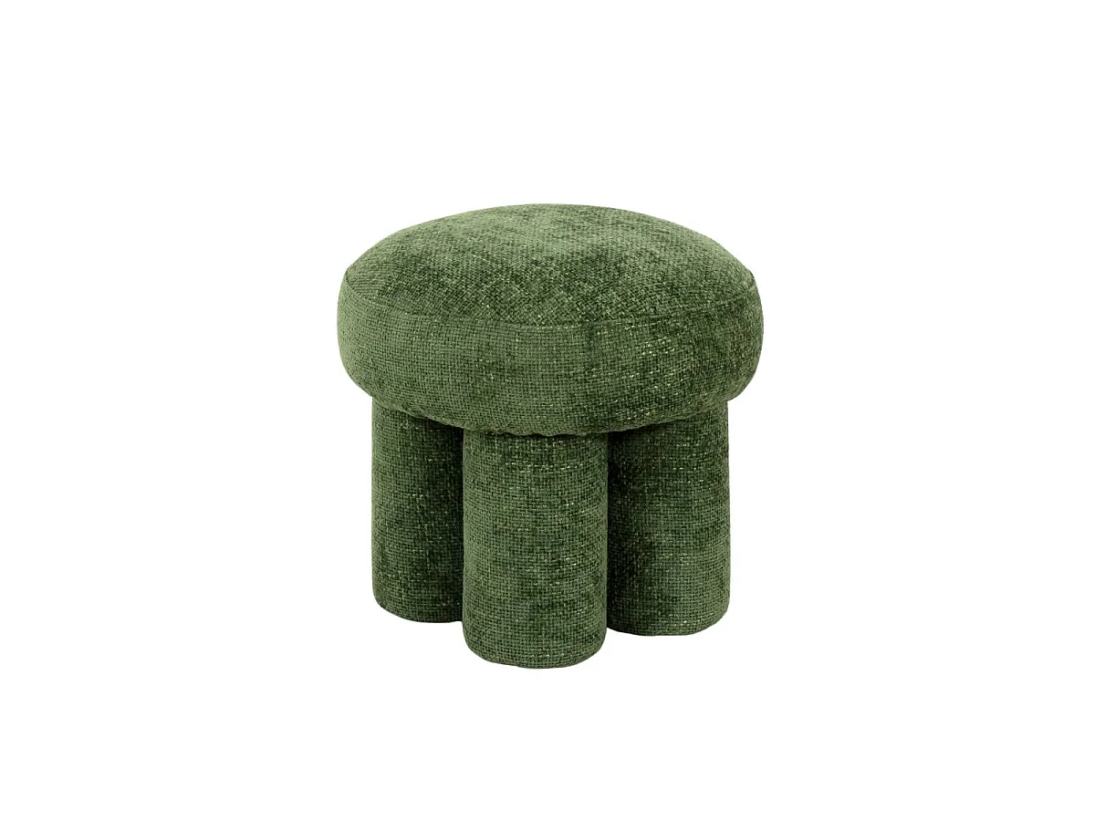 Petit tabouret en tissu Toby