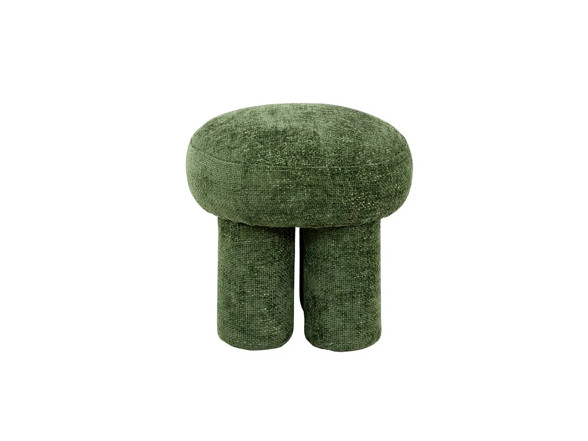 Petit tabouret en tissu Toby