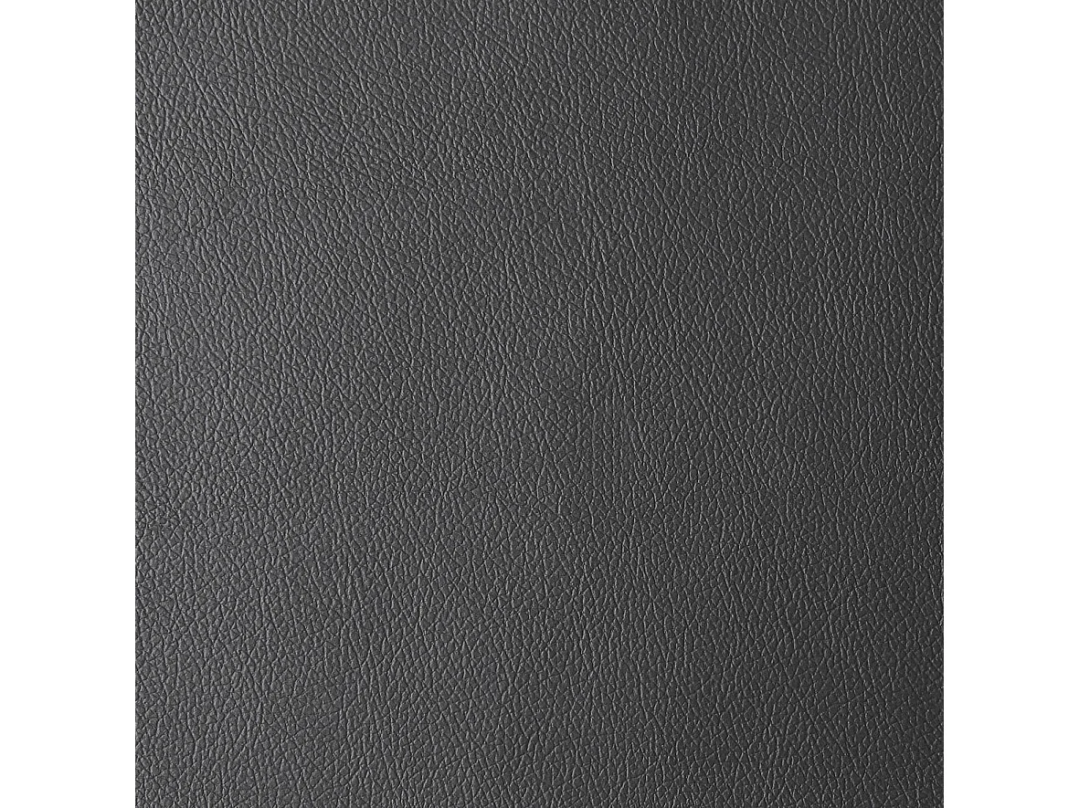 Lund | Canapé chaise lounge avec un fauteuil inclinable manuelleuel en cuir artificiel gris