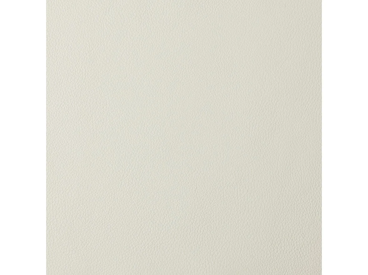 Lund | Canapé 2 places avec 1 fauteuil inclinable manuelleuel en cuir artificiel crème