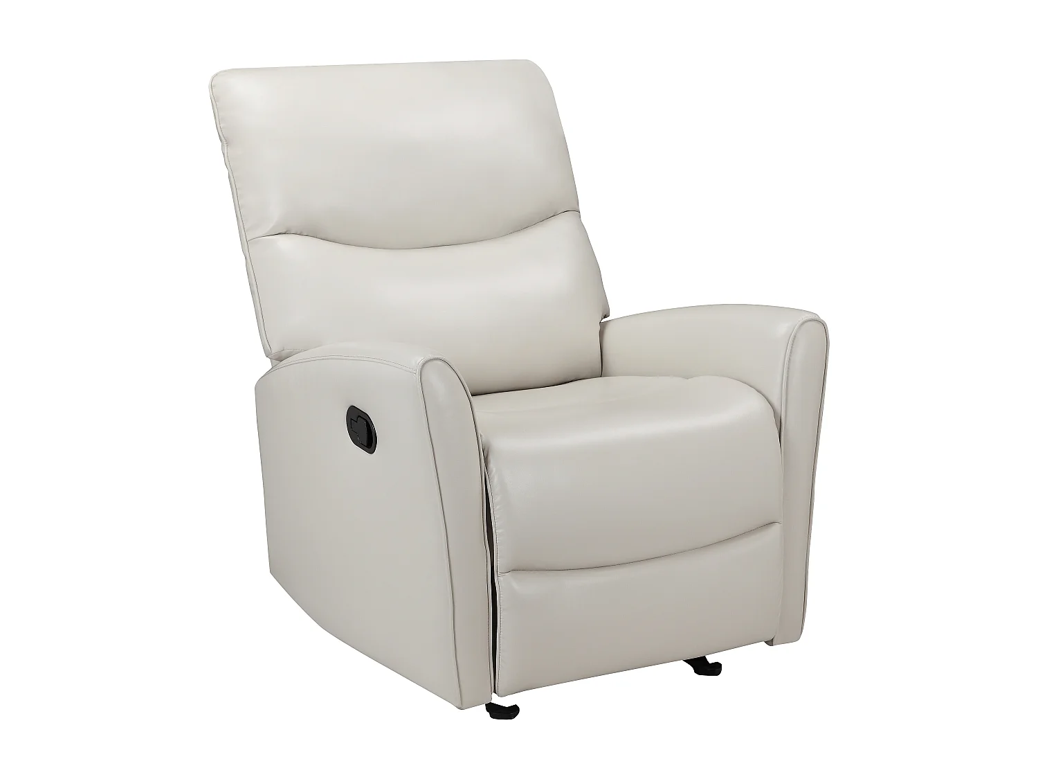 Chesley | Fauteuil inclinable manuelleuel Cream cuir artificiel