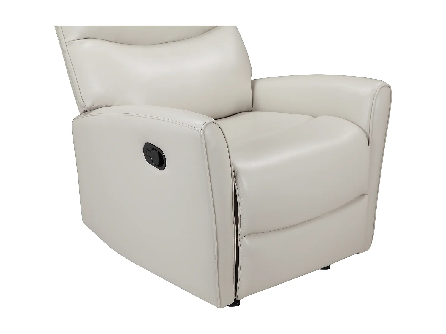 Chesley | Fauteuil inclinable manuelleuel Cream cuir artificiel