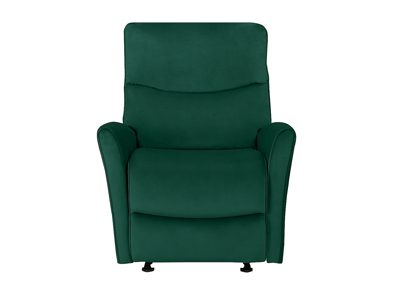Chesley | Fauteuil inclinable manuelleuel Velours vert foncé