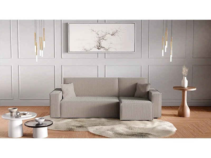 Canapé d'Angle avec fonction de couchage Karl L du fabricant