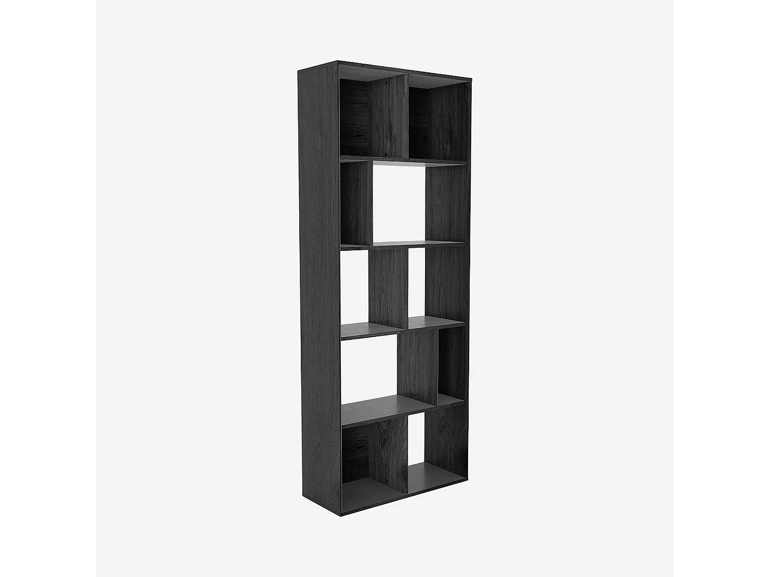 Habitat - Ensemble de bibliothèques en frêne 114 x 195 cm - Noir - Design by Hélèna Pille - Will