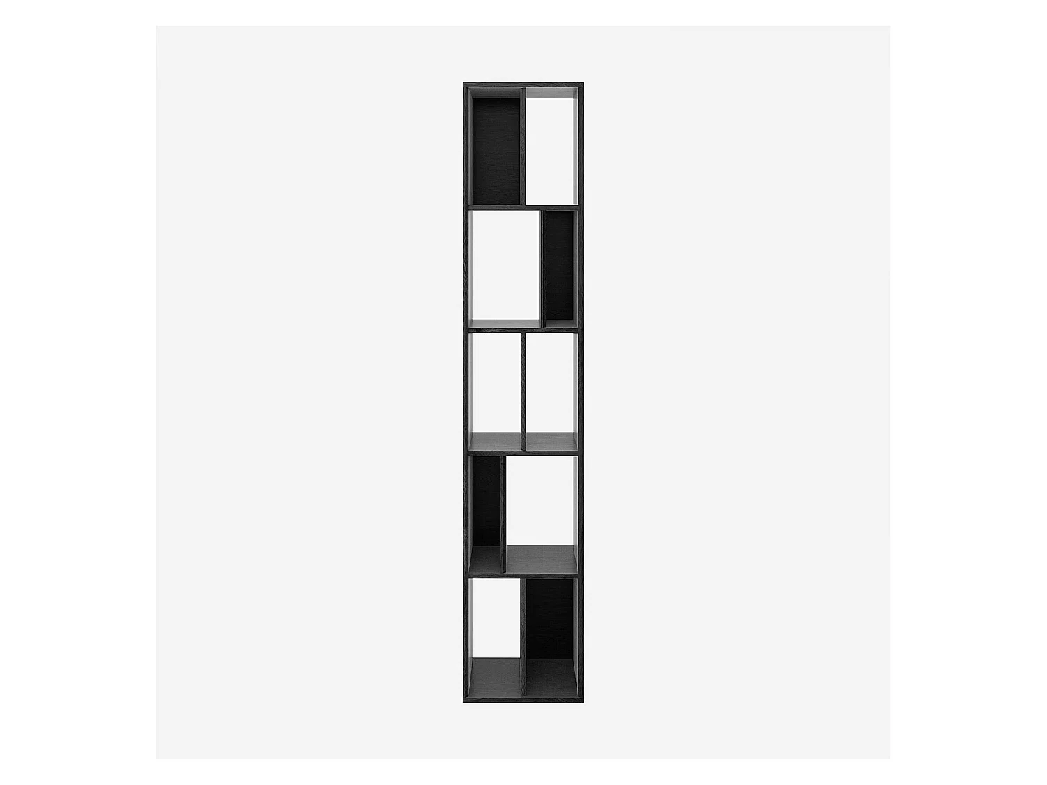 Habitat - Ensemble de bibliothèques en frêne 114 x 195 cm - Noir - Design by Hélèna Pille - Will