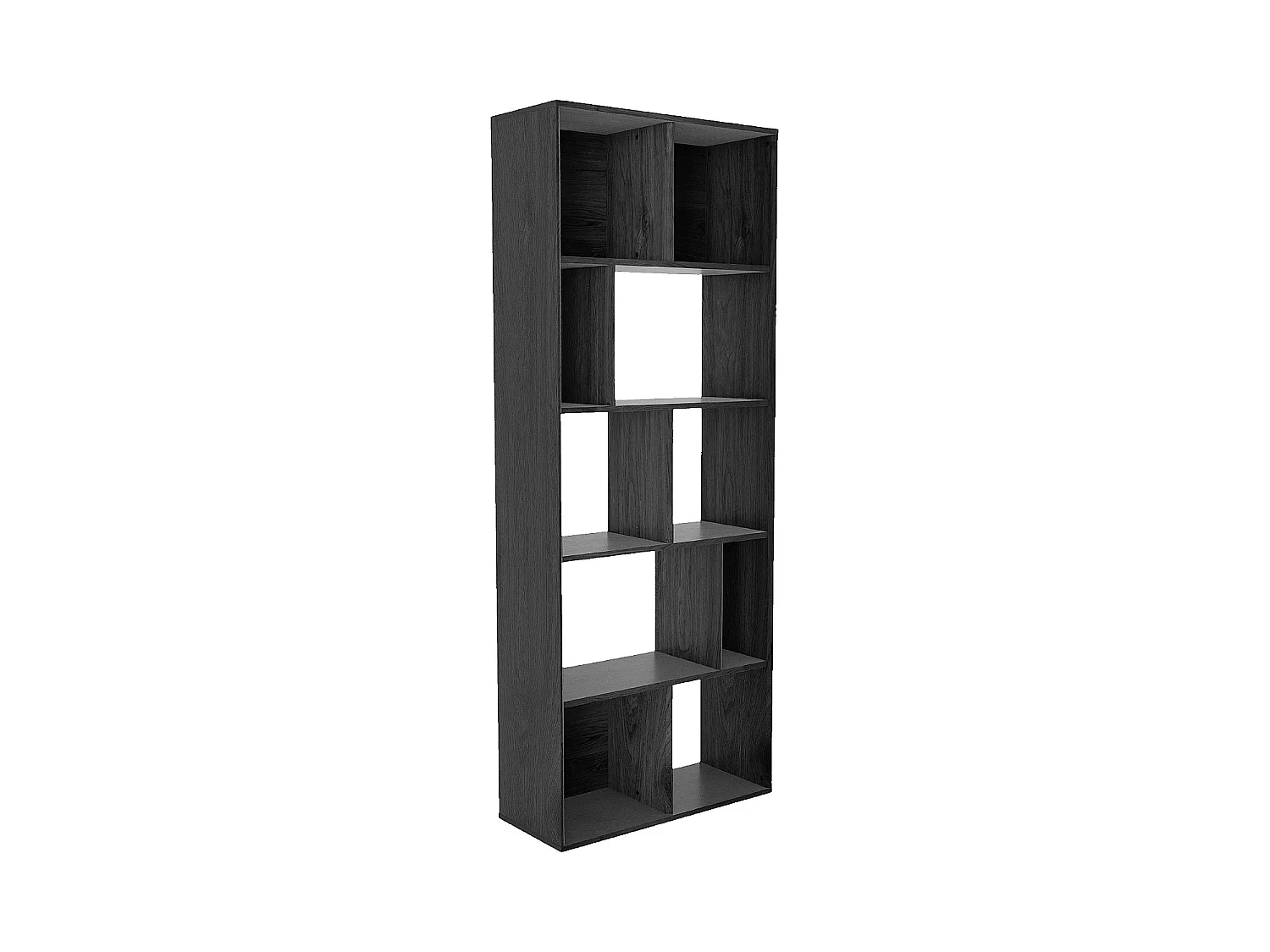 Habitat - Ensemble de bibliothèques en frêne 114 x 195 cm - Noir - Design by Hélèna Pille - Will