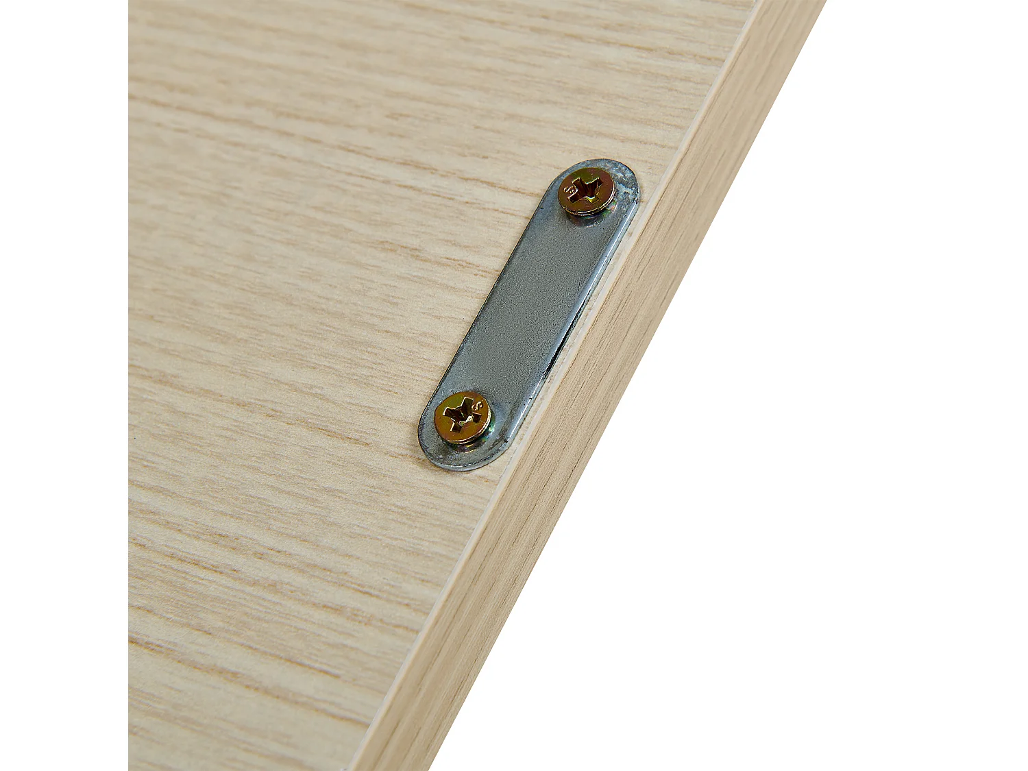 Garderobenset für den Eingangsbereich 61x35x179,5 cm - mit Bank und Schuhschrank - 1 Klapptür - mit 4 Haken - Natur