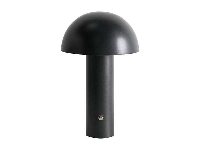 Lampe de table LED sans fil BOJO Avec variateur Métal Noir