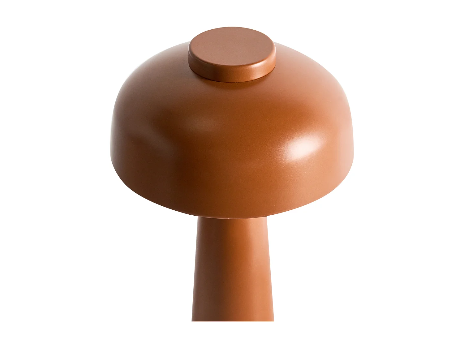 Lampe de table LED sans fil AGUSAN Avec variateur Métal Marron