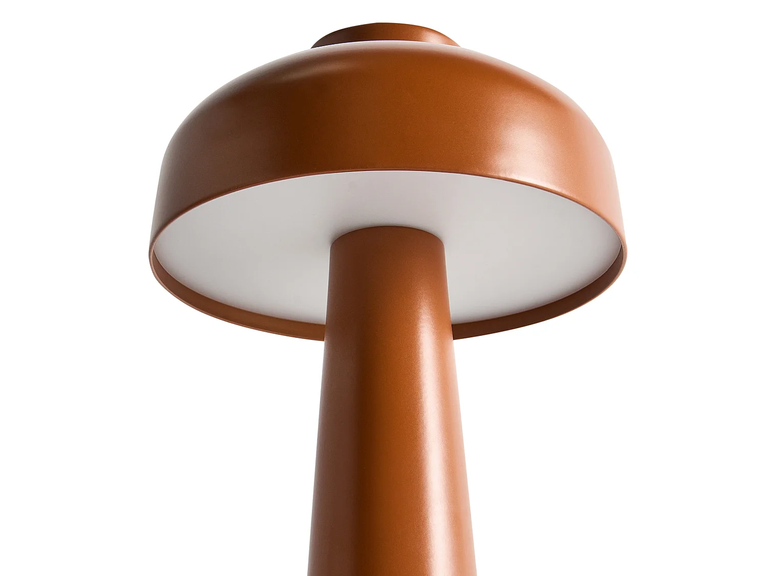 Wireless LED Table Lamp AGUSAN with Dimmer Metal Brown