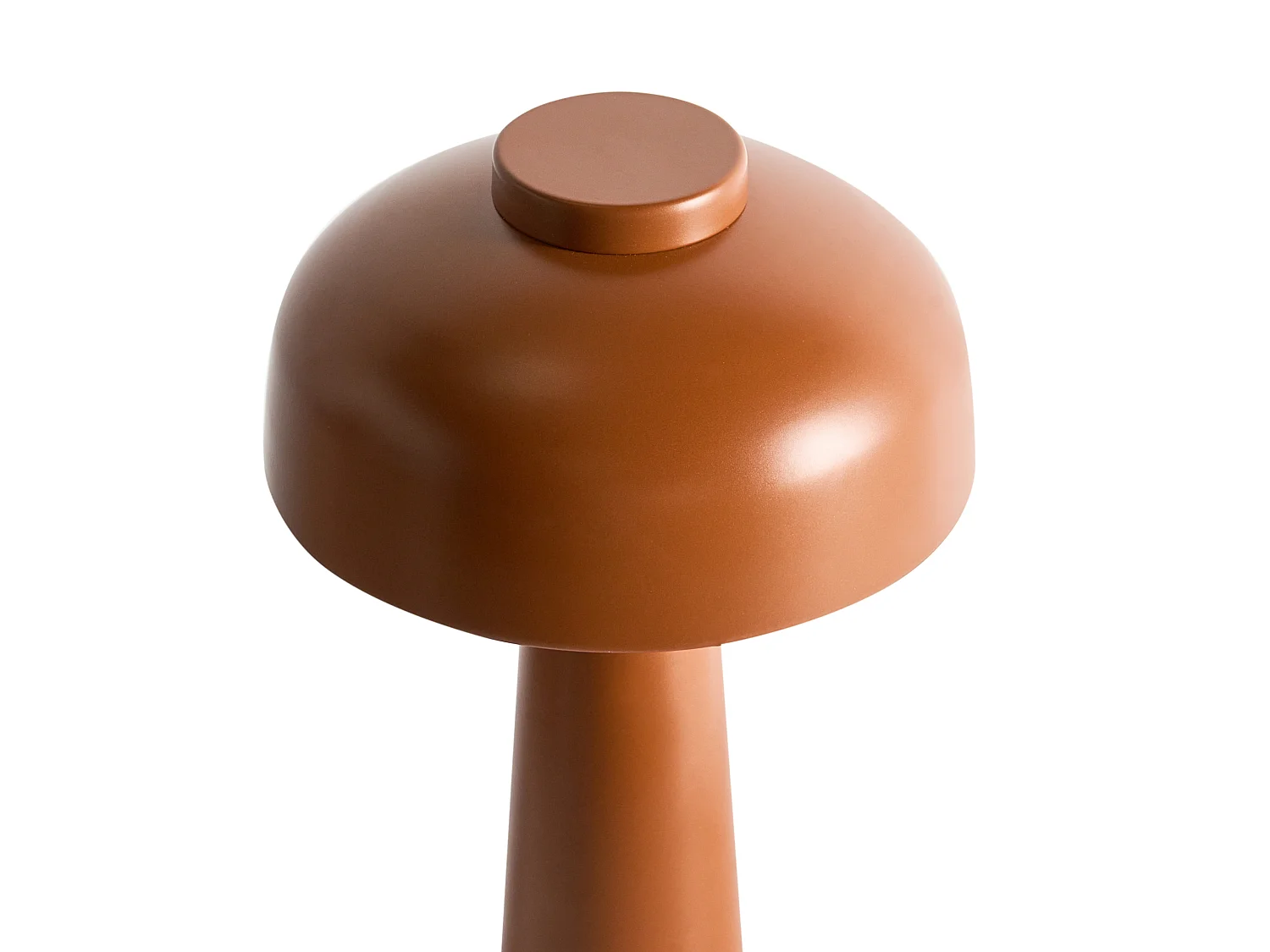 Wireless LED Table Lamp AGUSAN with Dimmer Metal Brown