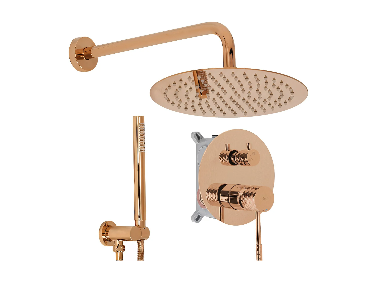 Unterputz Duschset Rea Lungo Copper