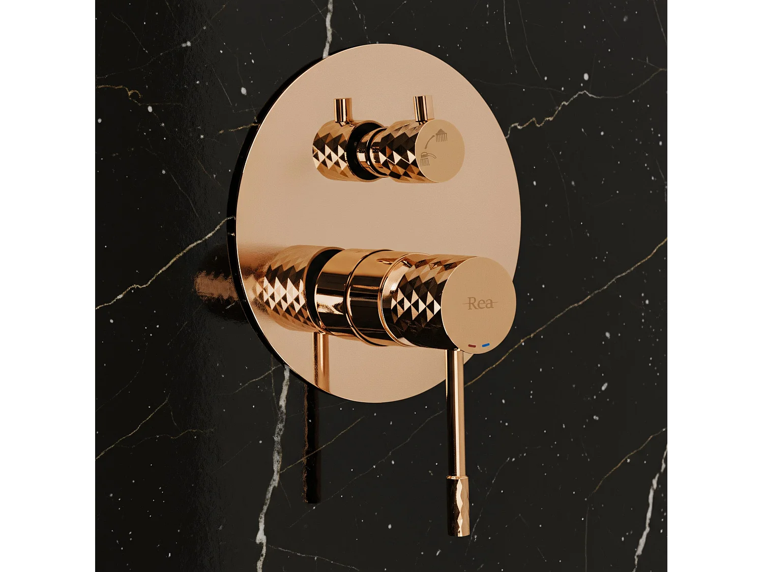 Unterputz Duschset Rea Lungo Copper