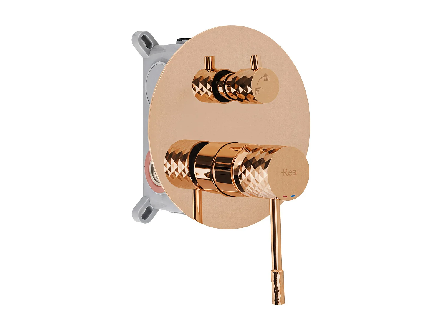 Kit De Douche Encastré Rea Lungo Copper