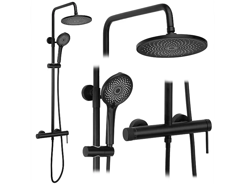 Kit De Douche Rea Js-H7023B Black