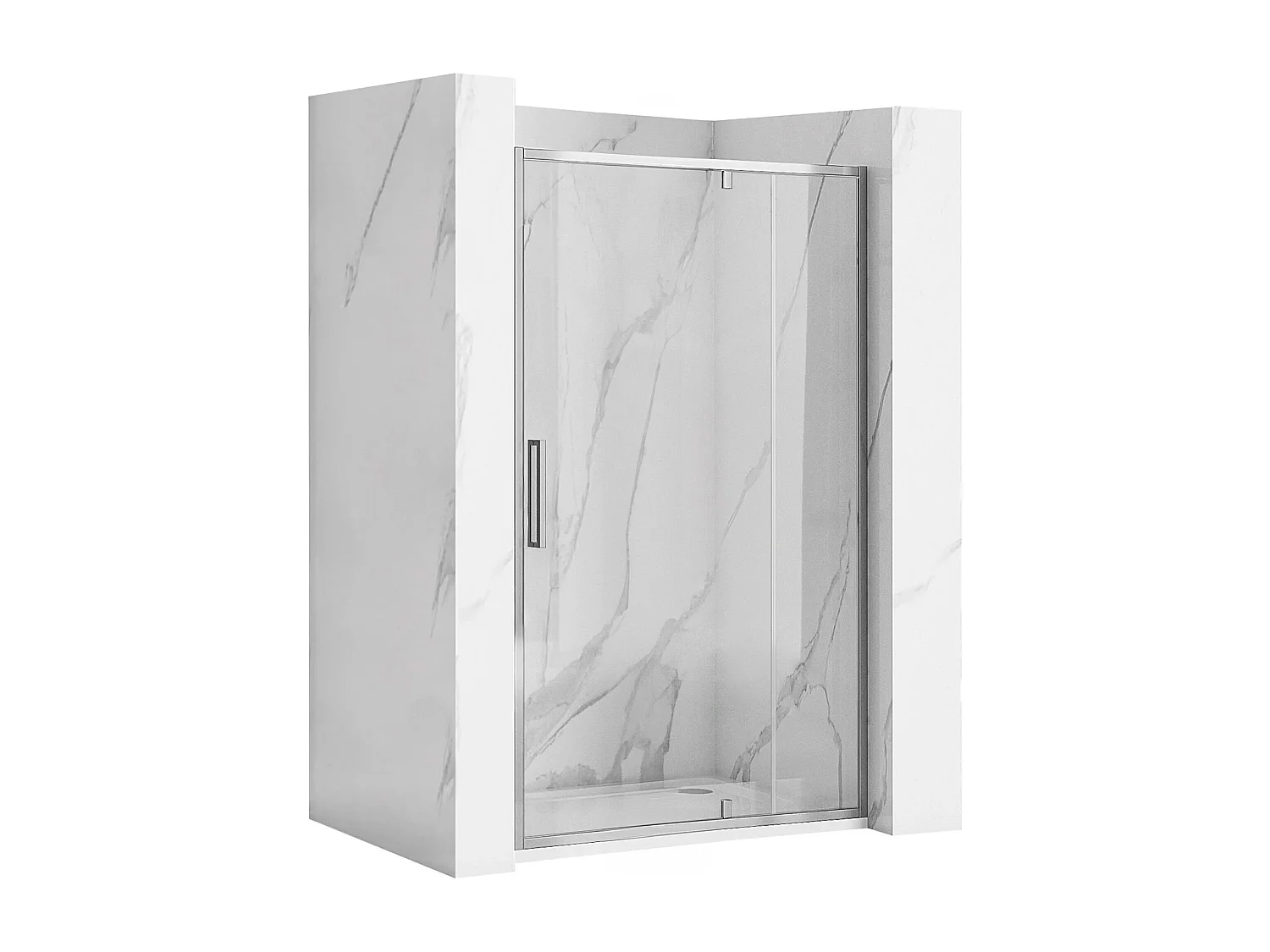 Porte De Douche Rea Rapid Swing 120 Chrome