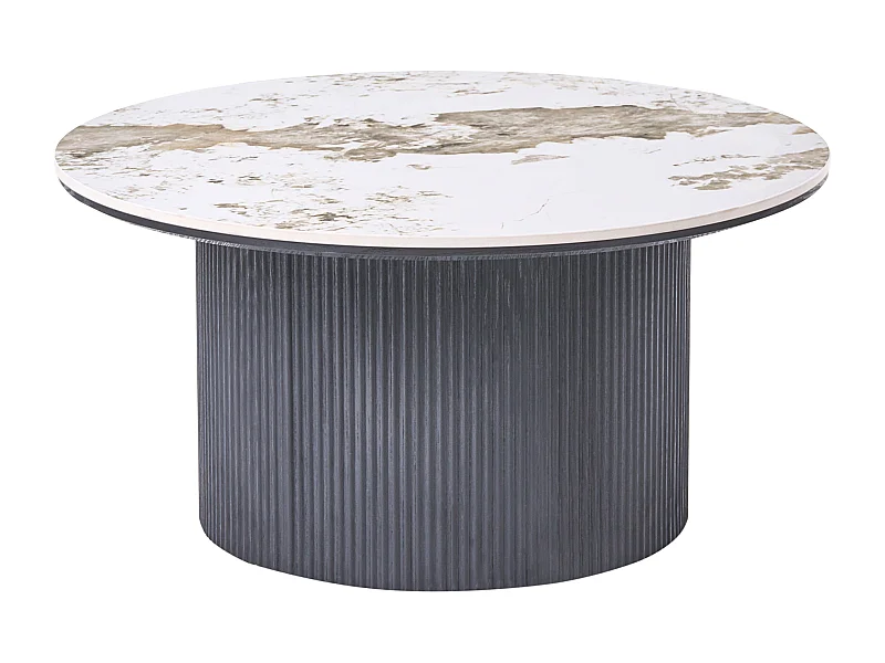 Table basse DORA Céramique Noir