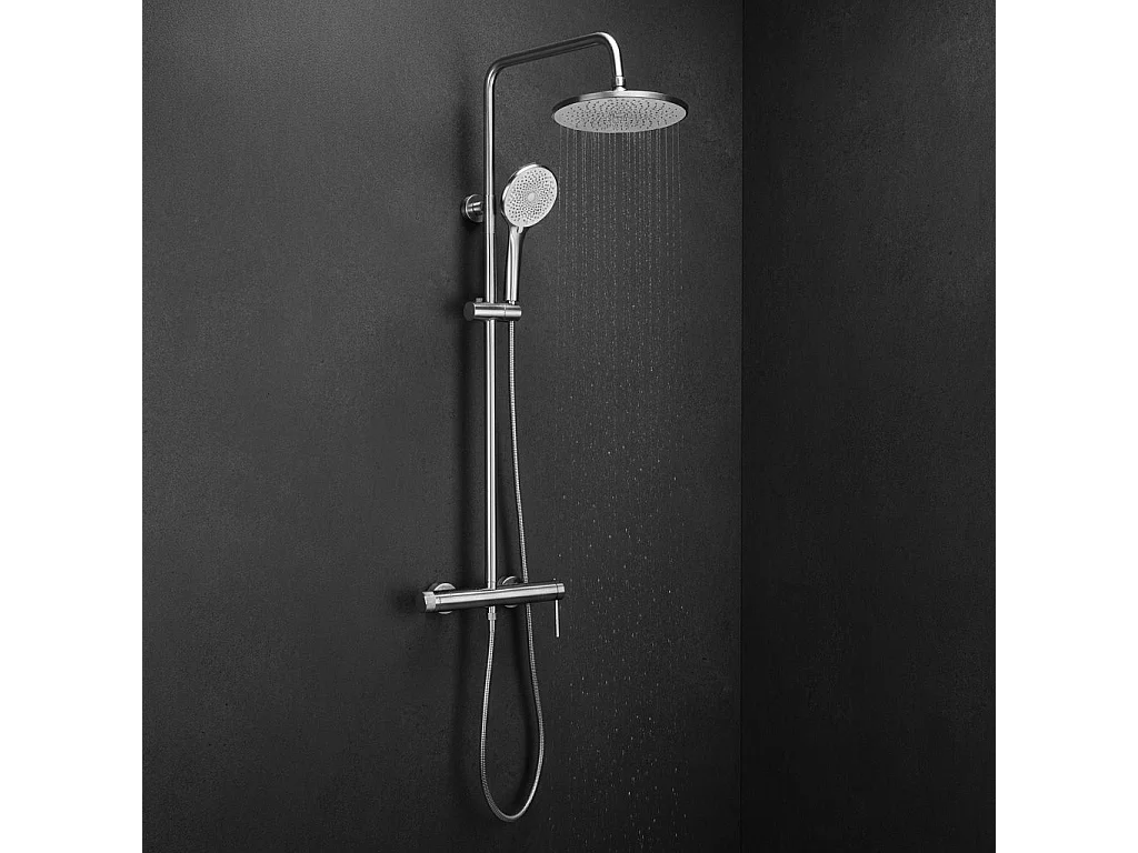 Kit De Douche Rea Js-H7023N Brush Steel