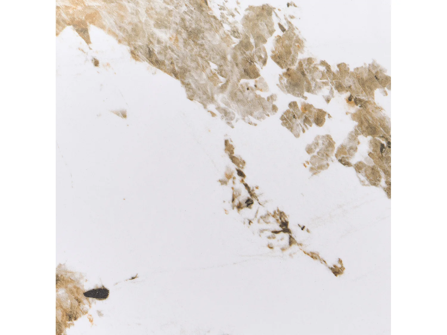 Table d'appoint DORA Céramique Marron