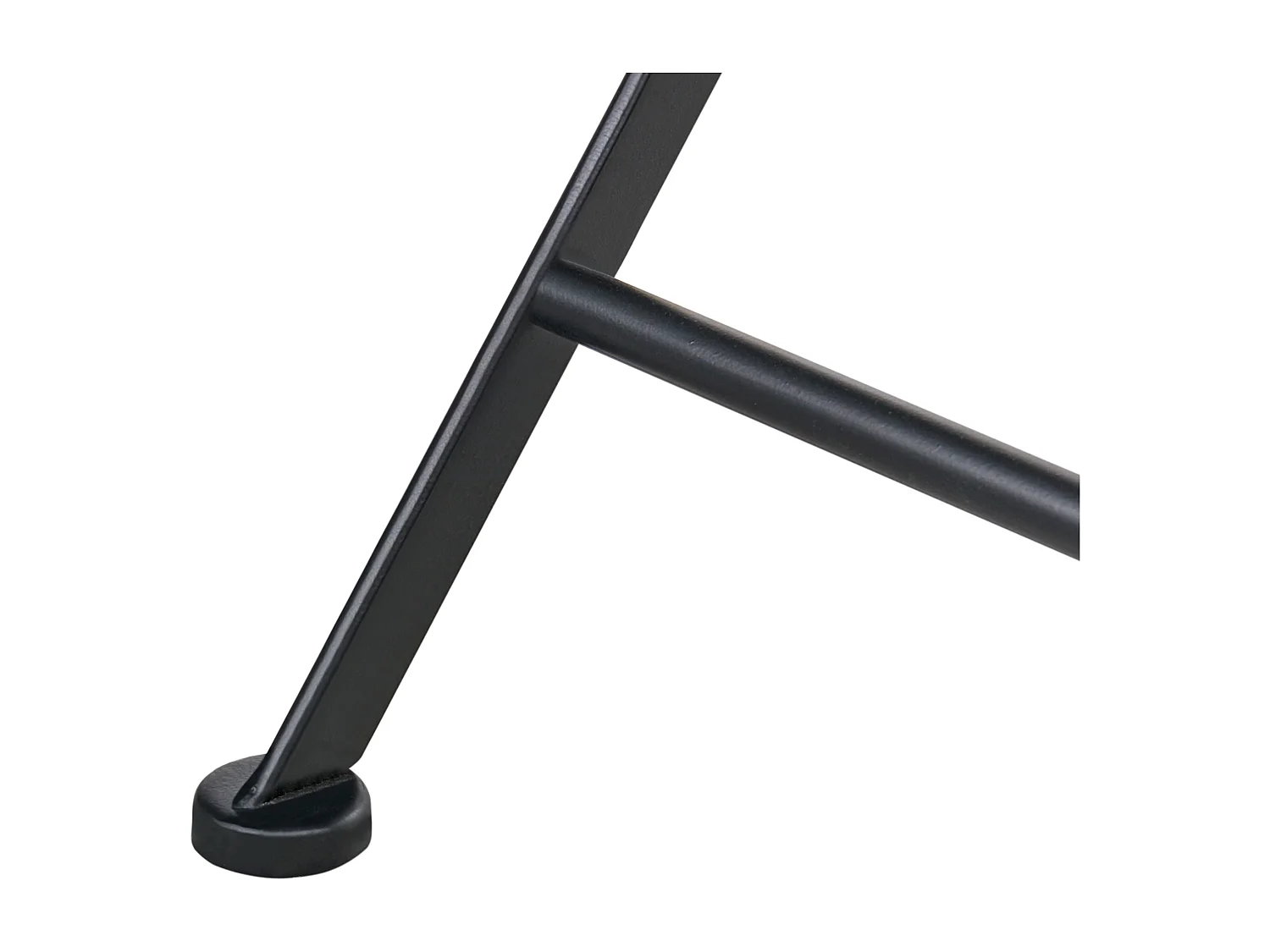 Lot de 2 chaises de jardin ARTENA Pliant Métal Noir