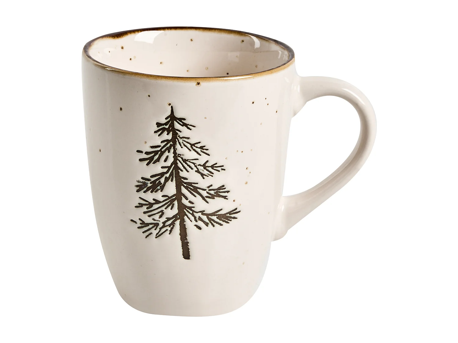 Set de 16 couverts de table CLOVES Grès Blanc cassé