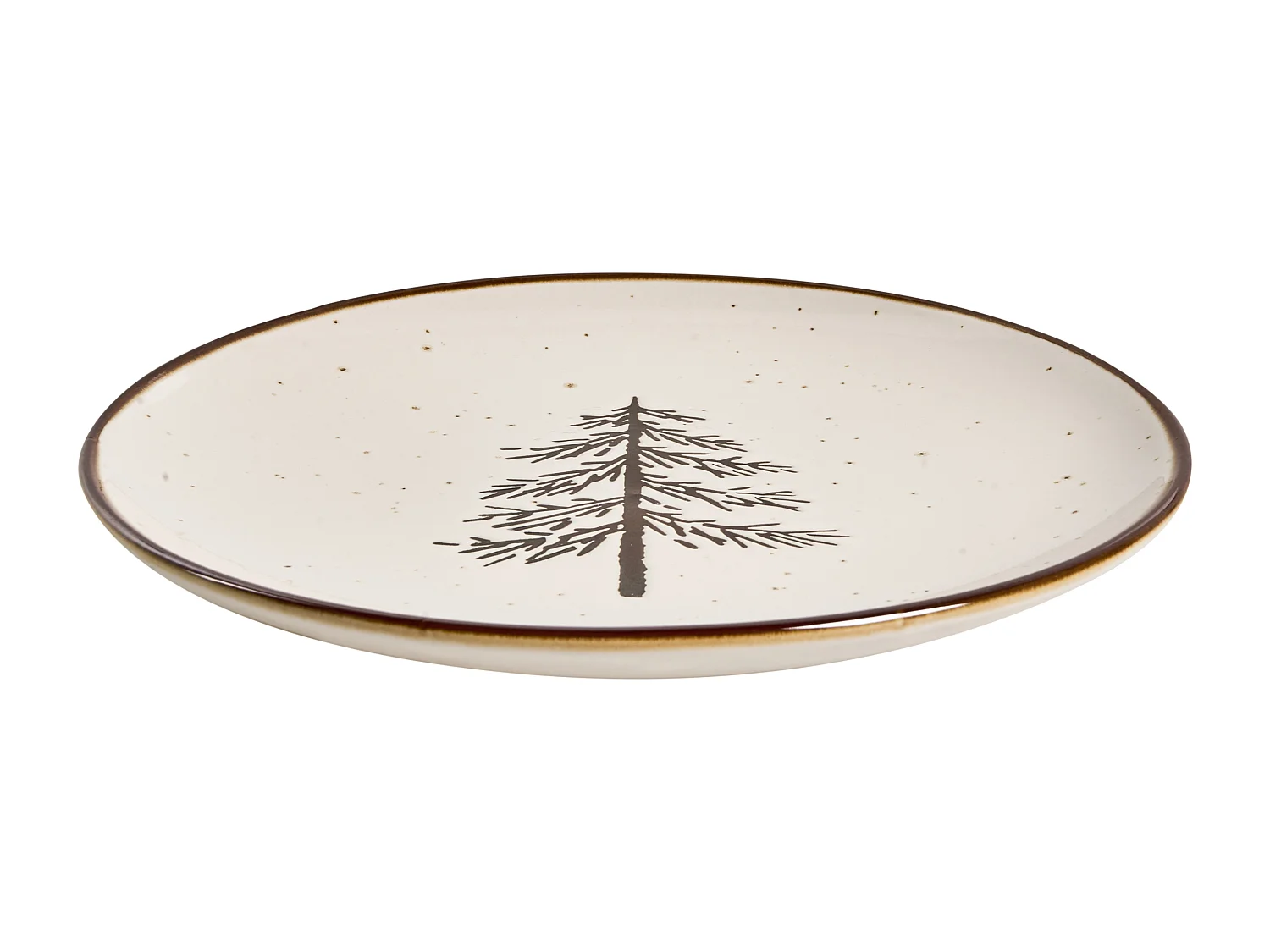 Set de 16 couverts de table CLOVES Grès Blanc cassé