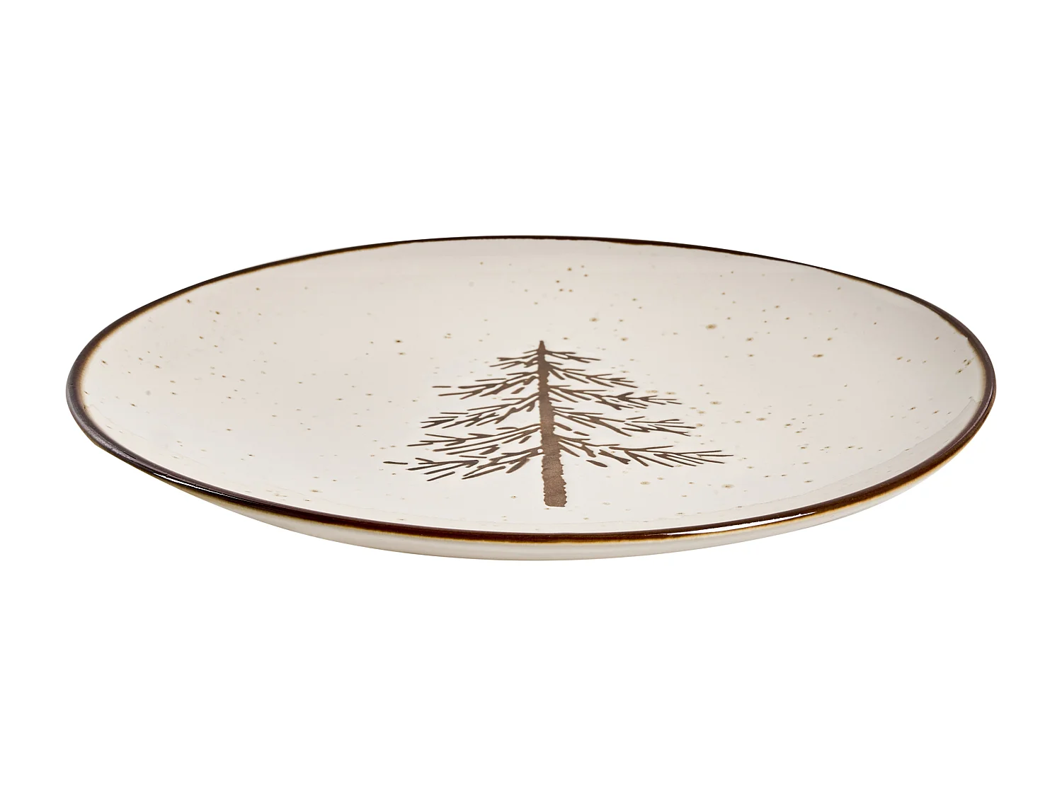 Set de 16 couverts de table CLOVES Grès Blanc cassé