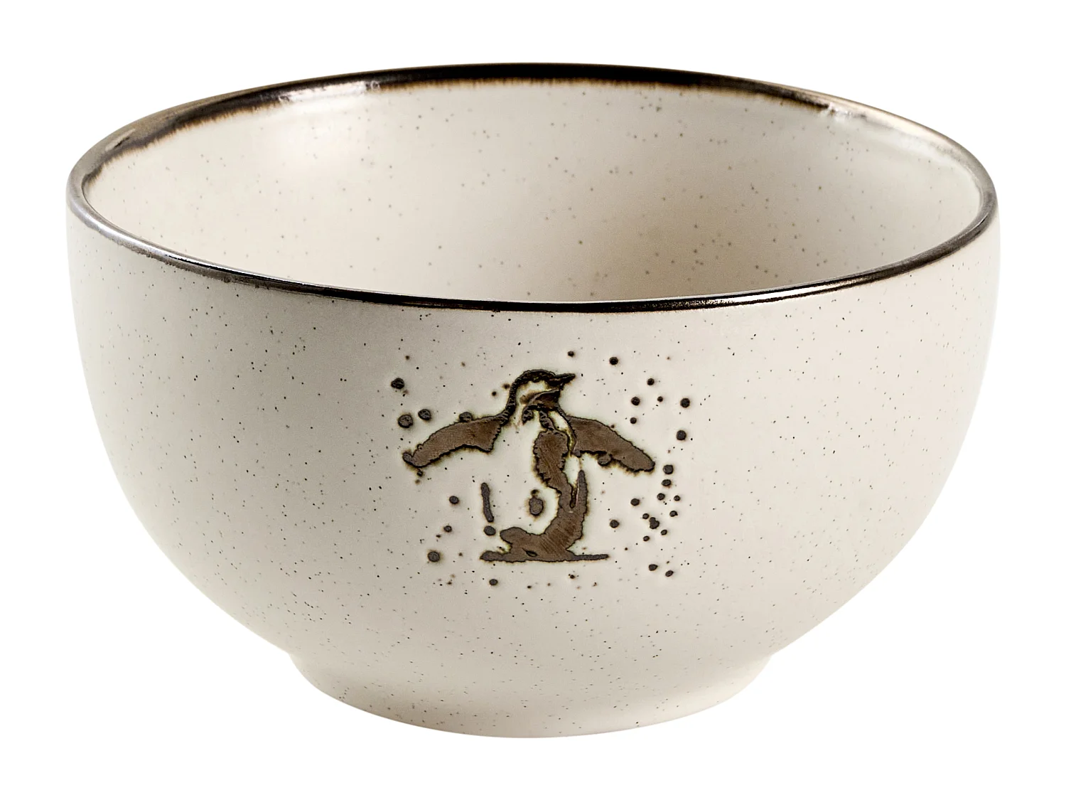 Set de 16 couverts de table CINNAMON Grès Blanc cassé