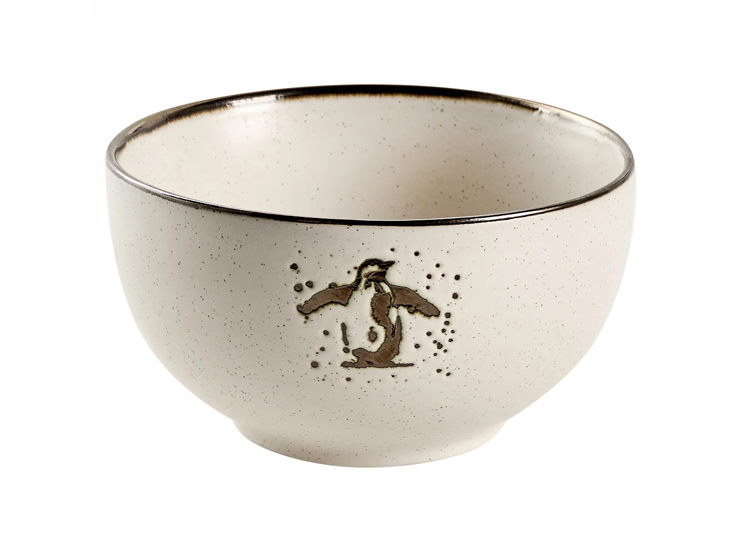Set de 16 couverts de table CINNAMON Grès Blanc cassé
