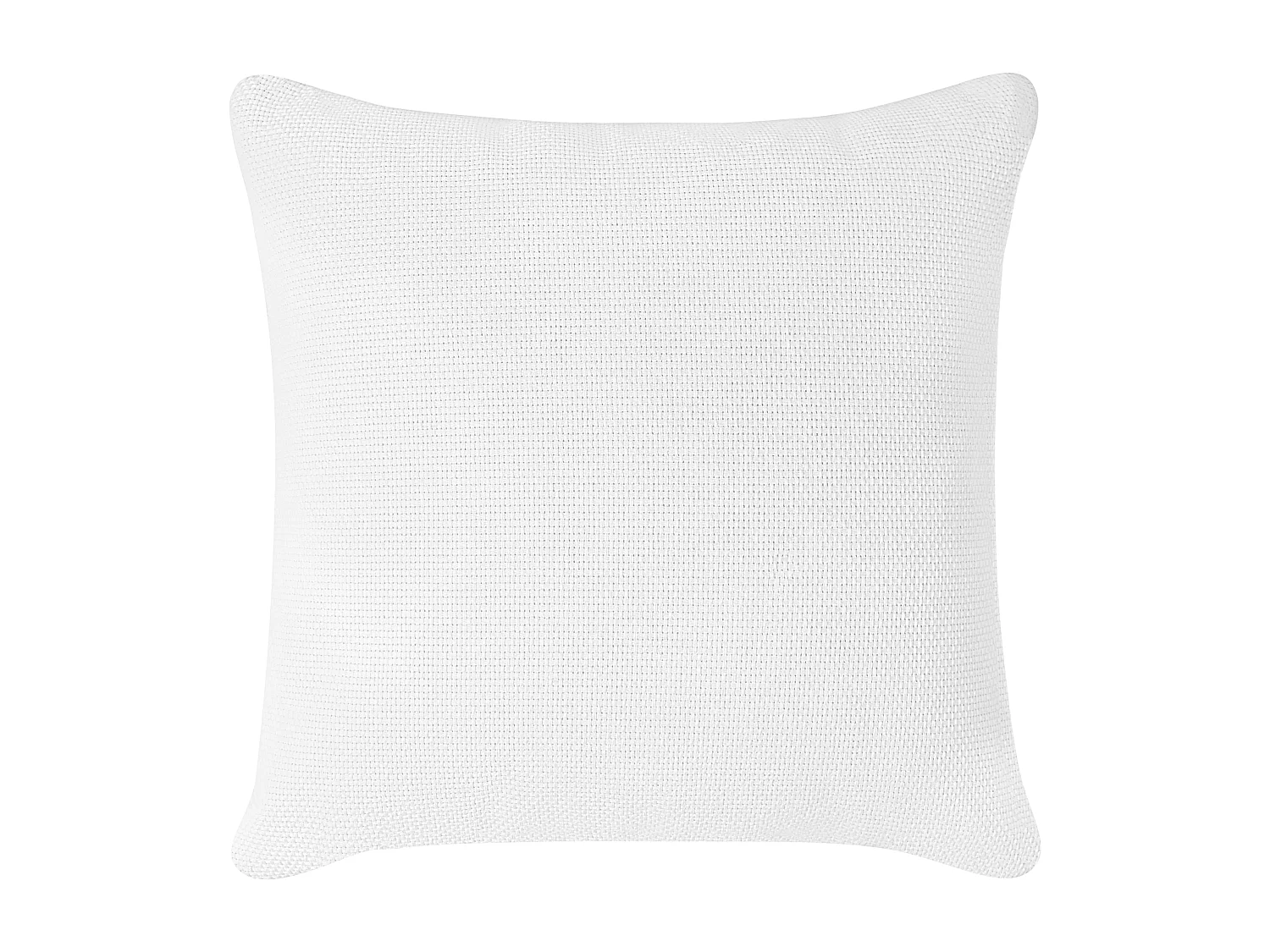 Canapé 2 places LILLEROD Tissu Blanc