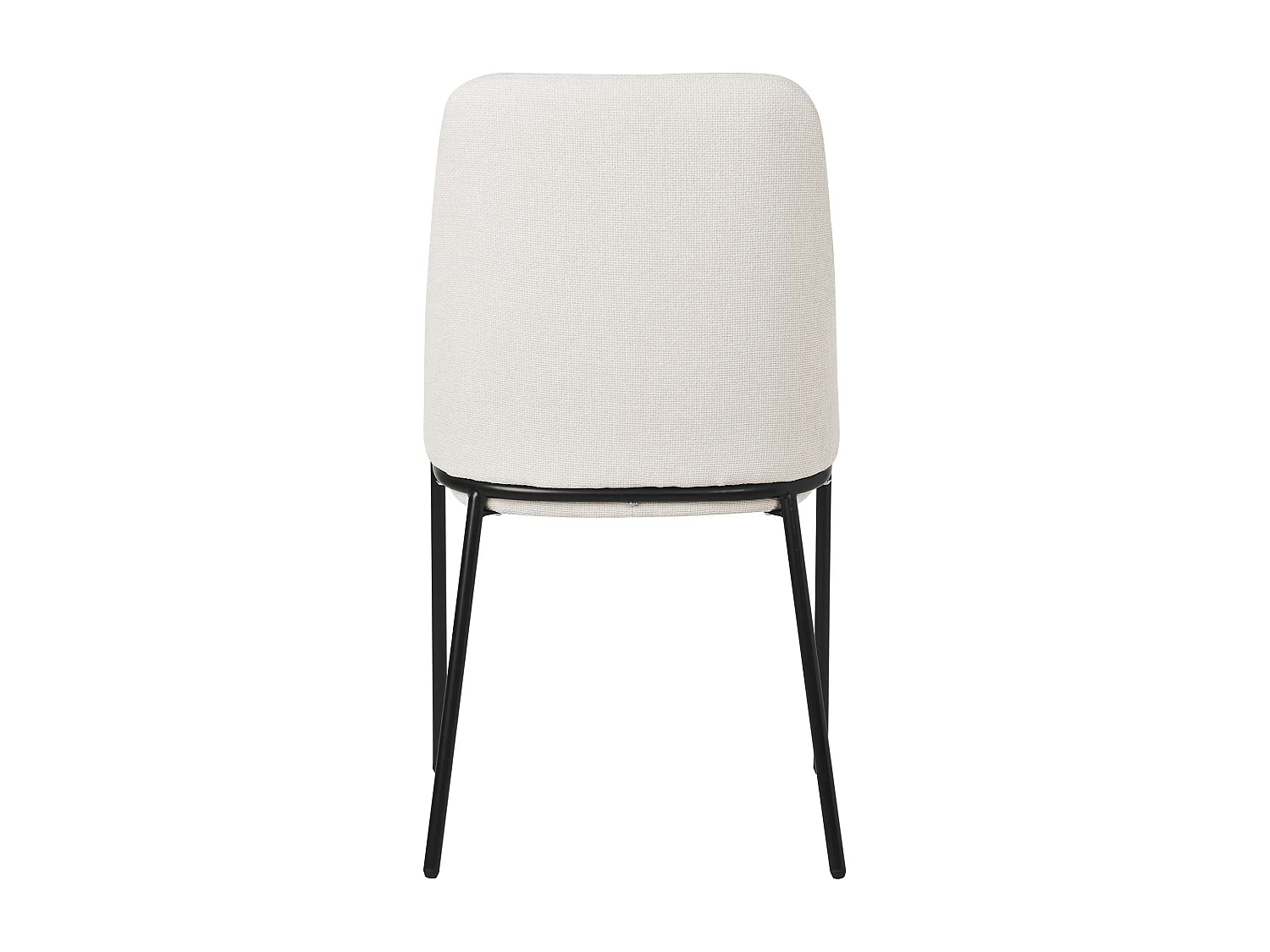 ML-Design 4x Sillas de comedor beige poliéster tapizado con patas de metal asiento acolchado con respaldo diseño atemporal mueble ergonómico