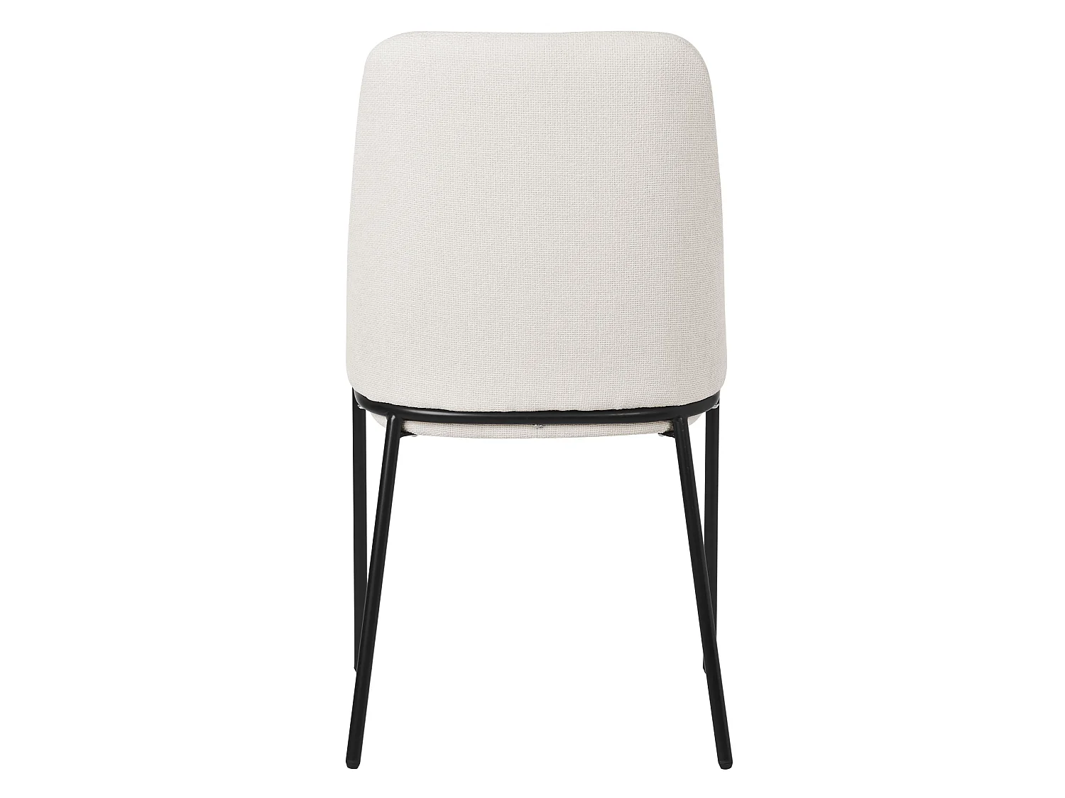 ML-Design 4x Sillas de comedor beige poliéster tapizado con patas de metal asiento acolchado con respaldo diseño atemporal mueble ergonómico