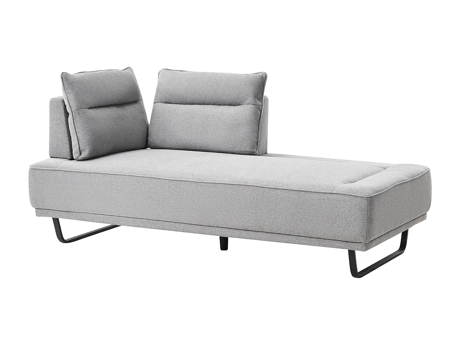 Canapé 3 places FAXEN Tissu Gris