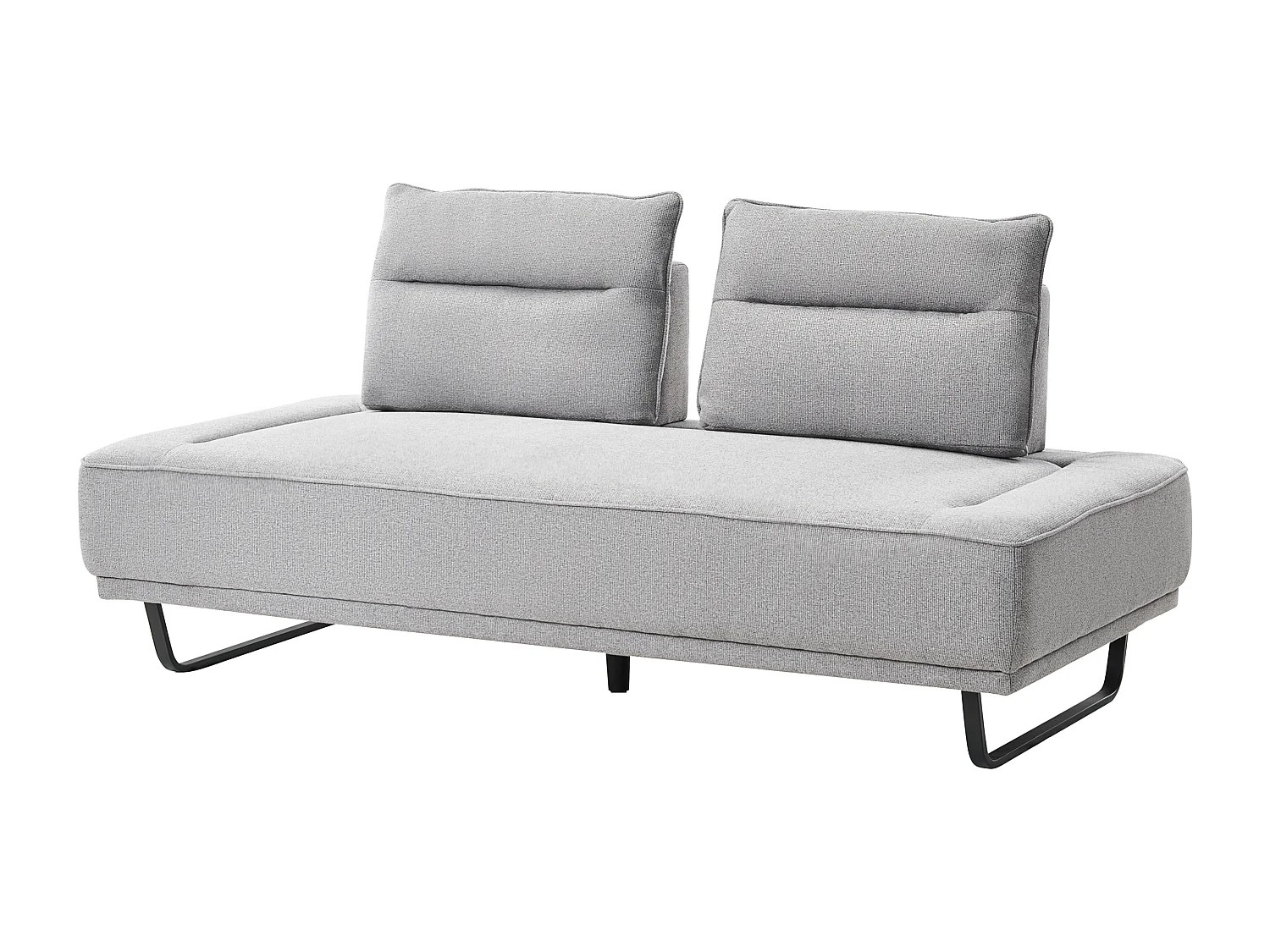 Canapé 3 places FAXEN Tissu Gris