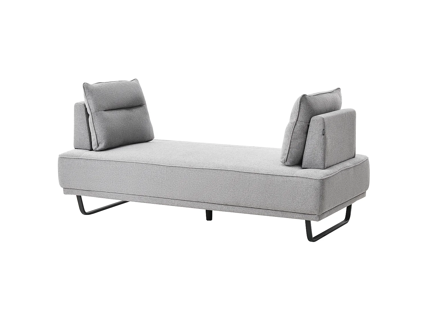 Sofa 3 Seater FAXEN Fabric Grey
